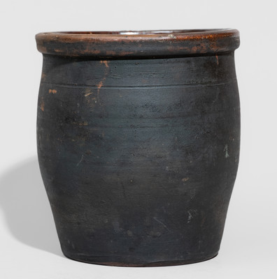 Extremely Rare Falling Spring, Franklin County, PA Redware Presentation Jar, "May 25th 1878"