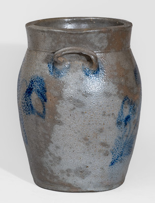 Very Rare BELL (Peter, Samuel, and/or Solomon Bell, Winchester, VA) Stoneware Jar, c1840
