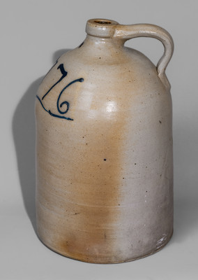 Very Rare "1776" Stoneware Jar by Hastings & Belding, ASHFIELD, MASS., mid 19th century
