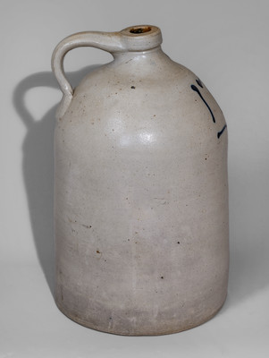 Very Rare "1776" Stoneware Jar by Hastings & Belding, ASHFIELD, MASS., mid 19th century