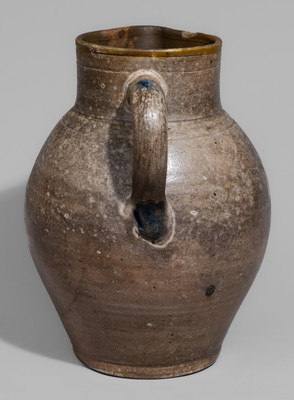 C. CROLIUS / MANUFACTURER / NEW-YORK Stoneware Pitcher, early 19th century