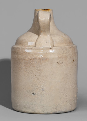Half-Gallon Boonton, NJ Stoneware Advertising Jug attrib. Fulper Pottery, Flemington