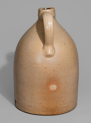 Very Rare Three-Gallon PRUDEN & OLCOTT / 185 DUANE ST, NY Grapes Jug, Dated 1867