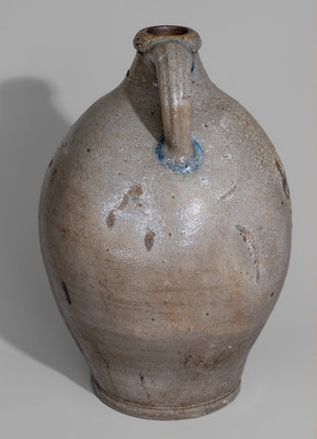 Stoneware Jug w/ Cobalt Watch Spring Decoration, probably New York City, second half 18th century