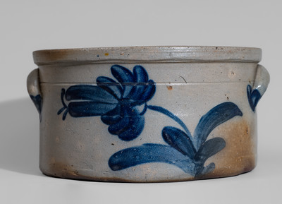 Rare SAM'L. I. IRVINE, / NEWVILLE, PA Stoneware Cake Crock