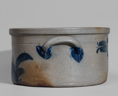 Rare SAM'L. I. IRVINE, / NEWVILLE, PA Stoneware Cake Crock