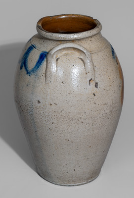 Scarce ROCKBRIDGE (Rockbridge Baths Pottery, Rockbridge Co, VA) Stoneware Jar