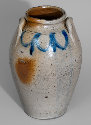 Scarce ROCKBRIDGE (Rockbridge Baths Pottery, Rockbridge Co, VA) Stoneware Jar