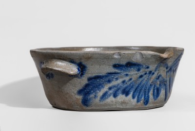 Unique and Important TILDON EASTON Stoneware Milkpan