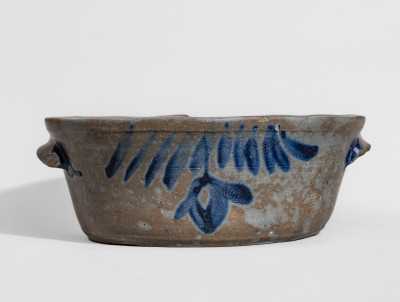 Unique and Important TILDON EASTON Stoneware Milkpan