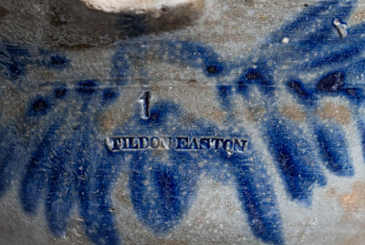 Unique and Important TILDON EASTON Stoneware Milkpan