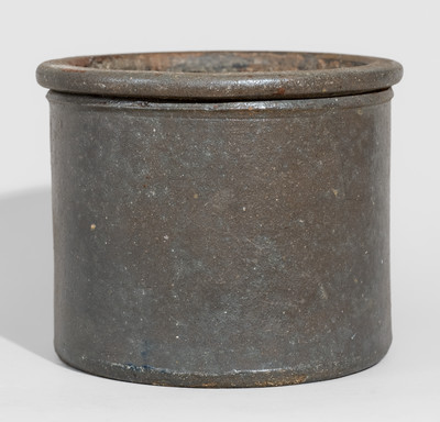 Western Pennsylvania Stoneware Butter Crock w/ Stripe Decoration