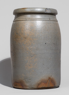 L.B. DILLINER / NEW GENEVA / FAYETTE CO. / PA Stoneware Jar
