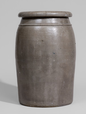 Pittsburgh, Pennsylvania Advertising Stoneware Jar, c1875