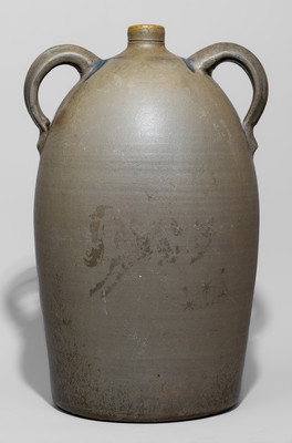Five-Gallon C.L. WILLIAMS & CO. / NEW GENEVA, PA Double-Handled Stoneware Jug