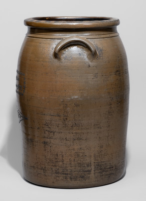Ten-Gallon A.P. Donaghho / Parkersburg W.V. Stoneware Jar
