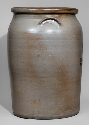 Twenty-Gallon DONAGHHO CO. / PARKERSBURG, West Virginia Stoneware Jar