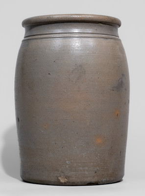 RAGER LLOYD & CO. / Palatine W Va Stoneware Jar, c1875