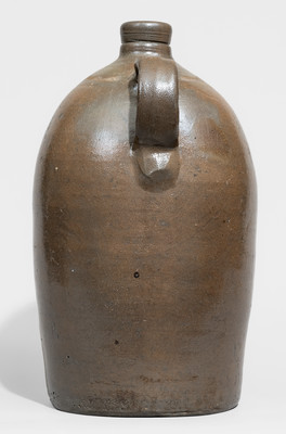 Huntington, WV Advertising Stoneware Jug, Western PA origin