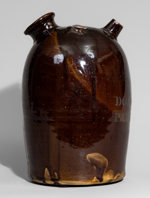Rare DONAGHHO CO / PARKERSBURG, West Virginia Stoneware Harvest Jug