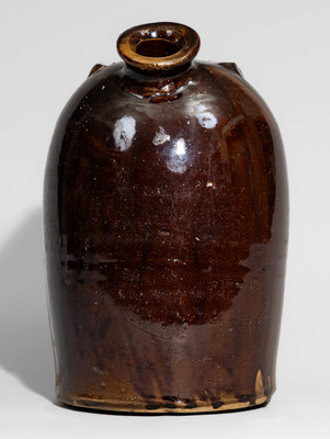 Rare DONAGHHO CO / PARKERSBURG, West Virginia Stoneware Harvest Jug