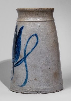 Fine attrib. Henry Atchison, New Geneva, PA Stoneware Canning Jar, c1860