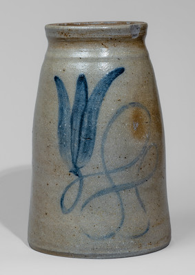 Attrib. Henry Atchison, New Geneva, PA Stoneware Canning Jar, c1860