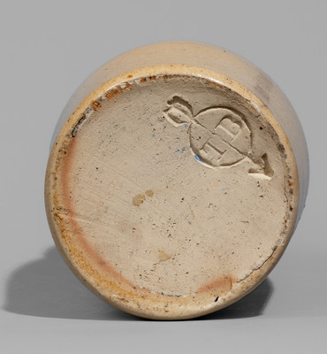 Small-Sized TODE BROS / 272 BOWERY / NEW YORK Stoneware Jar