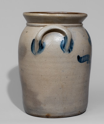 Harrisburg, Pennsylvania Stoneware Jar, probably William Moyer, c1858-61