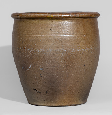 Rare "Sibb J. Beighel / Pleasant Unity / Westmoreland Co., Pa." Stoneware Jar