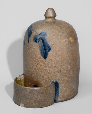 Very Rare Stoneware Chicken Waterer attrib. Ralph J. Grier, East Nottingham Township, Chester County, PA
