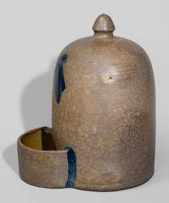 Very Rare Stoneware Chicken Waterer attrib. Ralph J. Grier, East Nottingham Township, Chester County, PA
