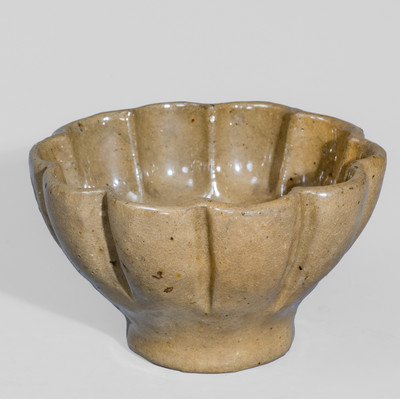 JOHN BELL (Waynesboro, Pennsylvania) Redware Pudding Mold, c1840-80