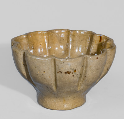 JOHN BELL (Waynesboro, Pennsylvania) Redware Pudding Mold, c1840-80