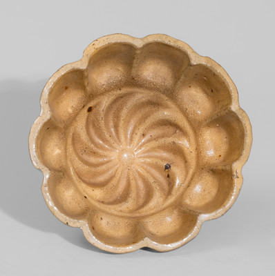 JOHN BELL (Waynesboro, PA) Redware Pudding Mold