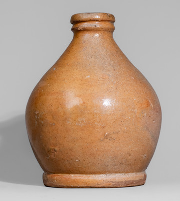 Fine Small-Sized Galena, Illinois Redware Jug, second half 19th century