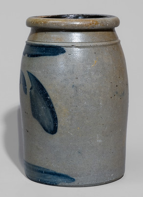 Western Pennsylvania Cobalt-Decorated Stoneware Jar, c1880