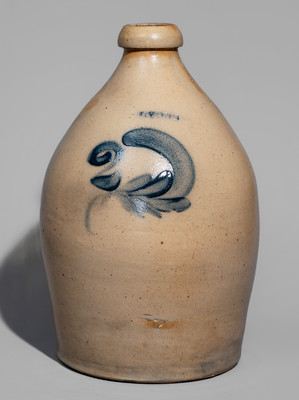 Two-Gallon LYONS, New York (Thompson Harrington) Stoneware Jug