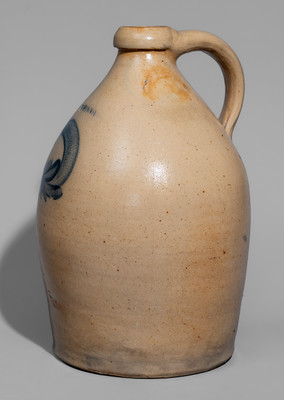 Two-Gallon LYONS, New York (Thompson Harrington) Stoneware Jug
