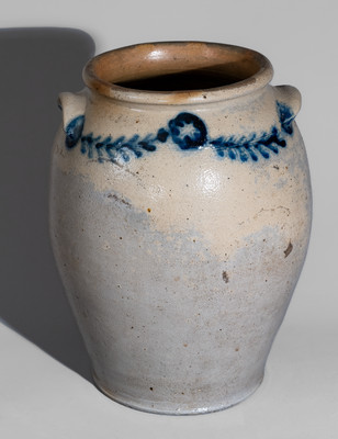 Stoneware Jar attrib. William Morgan, possibly w/ Thomas Amoss, Baltimore, MD, c1820