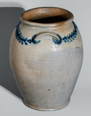 Stoneware Jar attrib. William Morgan, possibly w/ Thomas Amoss, Baltimore, MD, c1820