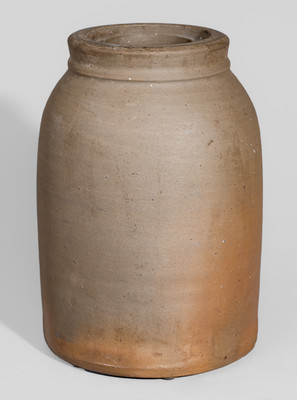 Rare S.C MILBURN / SDS, Alexandria, VA Stoneware Wax Sealer, c1860