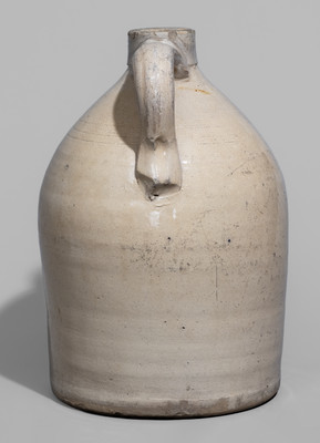 Paterson, NJ Stoneware Advertising Jug attrib. Fulper Pottery, Flemington