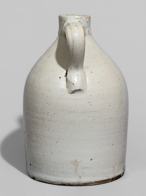 Half-Gallon Newark, NJ Stoneware Advertising Jug, attrib. Fulper Pottery, Flemington
