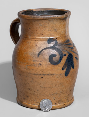Small-Sized Stoneware Pitcher attrib. Wingender Pottery, Haddonfield, NJ