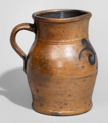 Small-Sized Stoneware Pitcher attrib. Wingender Pottery, Haddonfield, NJ