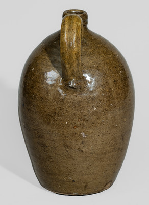 Extremely Rare "Horne + Devore / Kirksey's X Roads / Edgefield Co. / S.C." 1874 Stoneware Jug
