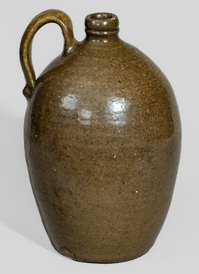 Extremely Rare "Horne + Devore / Kirksey's X Roads / Edgefield Co. / S.C." 1874 Stoneware Jug