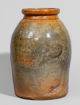 Galena, Illinois Redware Jar, second half 19th century