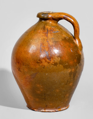 Galena, Illinois Redware Jug, mid 19th century